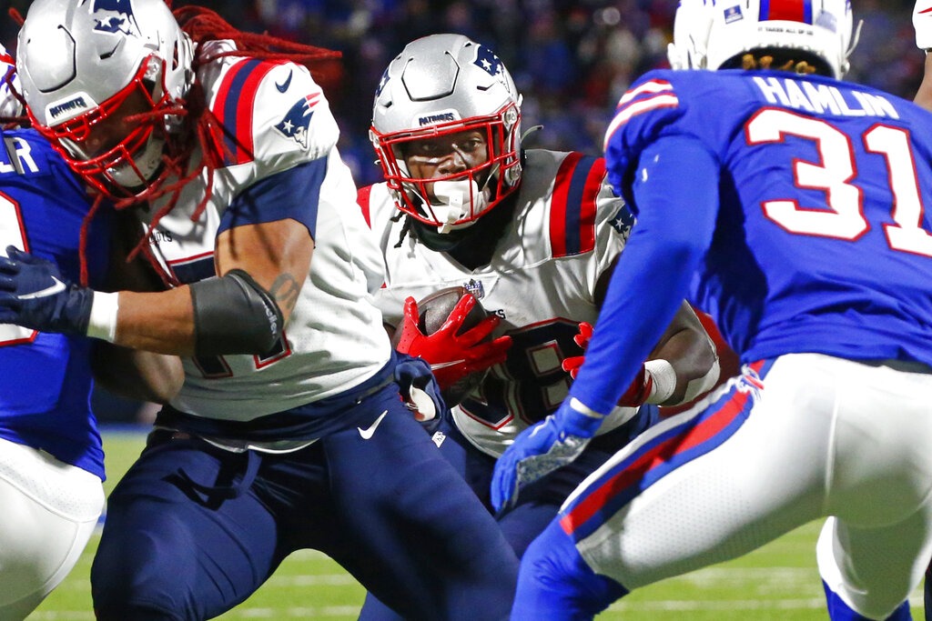 RB Rhamondre Stevenson. (Foto: Getty Images)