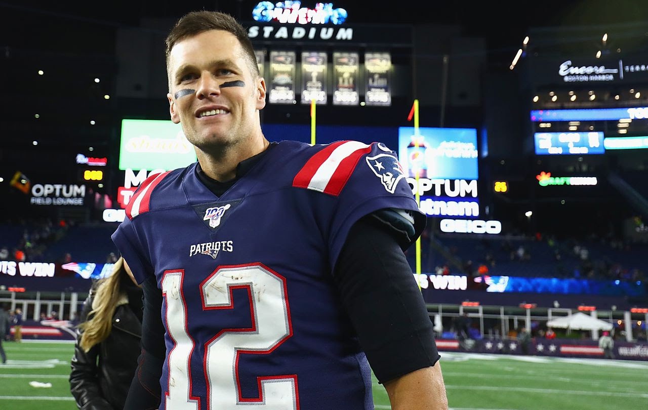 QB Tom Brady en su primera etapa con los Patriots. (Foto: AP)