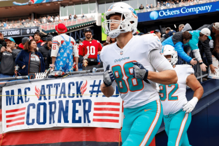 TE Mike Gesicki. (Foto: Getty Images)