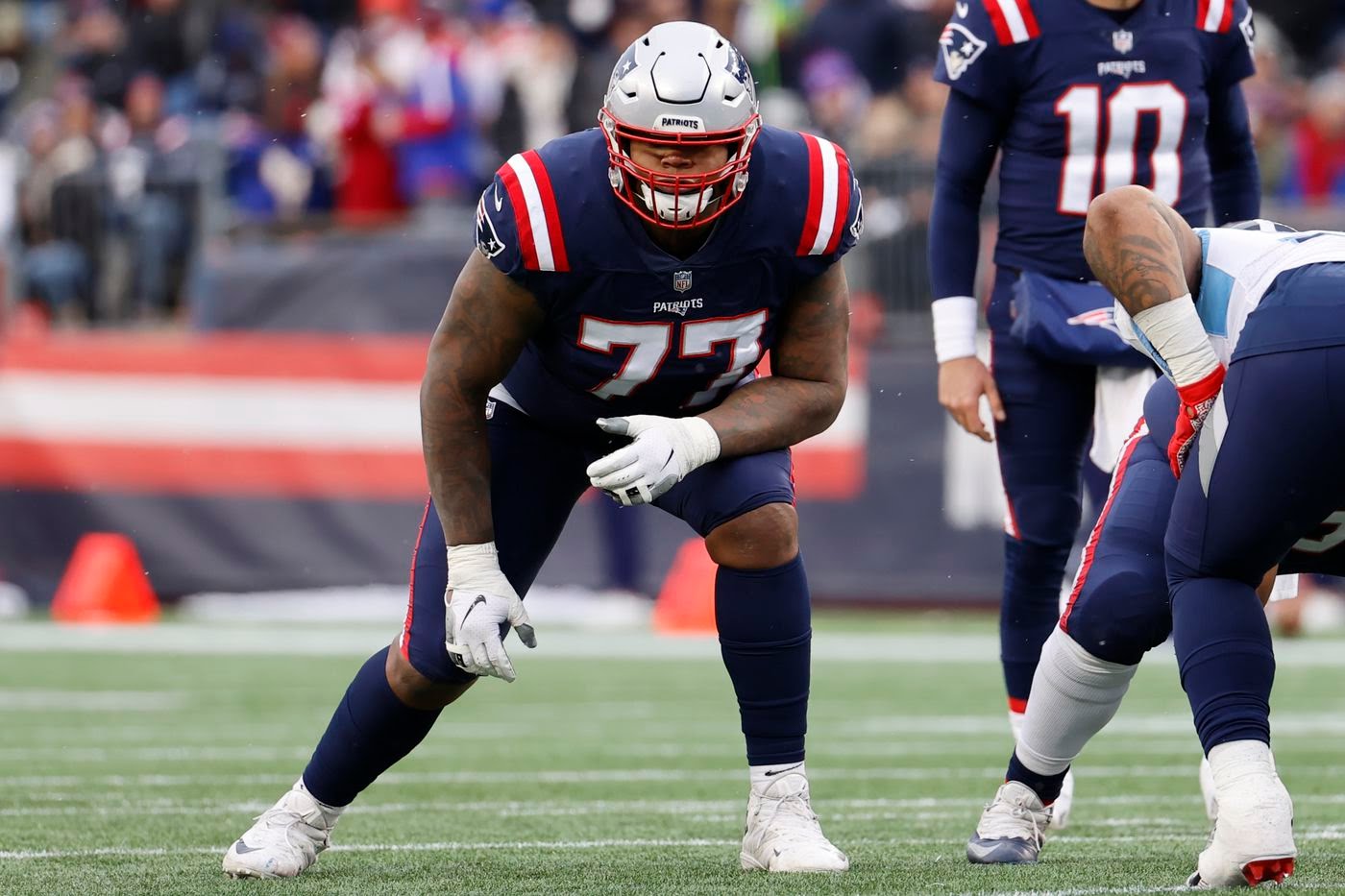 OT Trent Brown. (Foto: Getty Images)