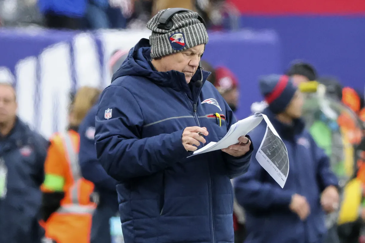 HC Bill Belichick. (Foto: The Boston Globe)